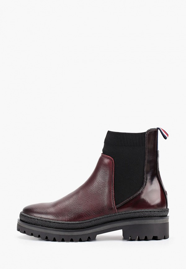 

Ботинки Tommy Hilfiger, Бордовый