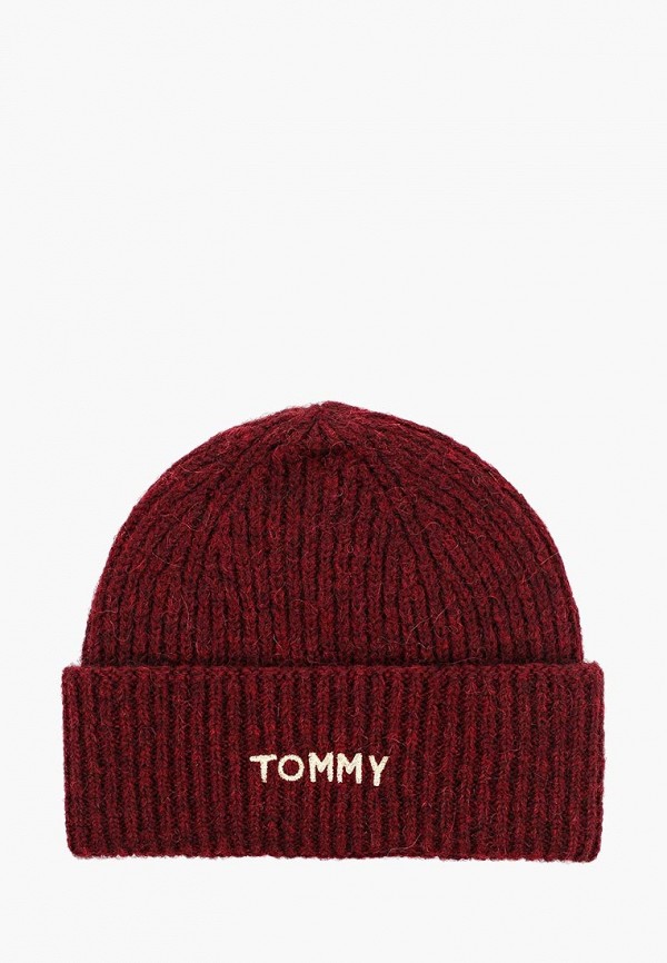 

Шапка Tommy Hilfiger, Бордовый