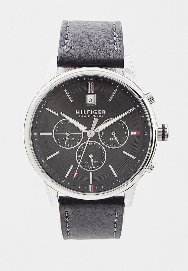 

Комплект Tommy Hilfiger, Черный, часы и браслет