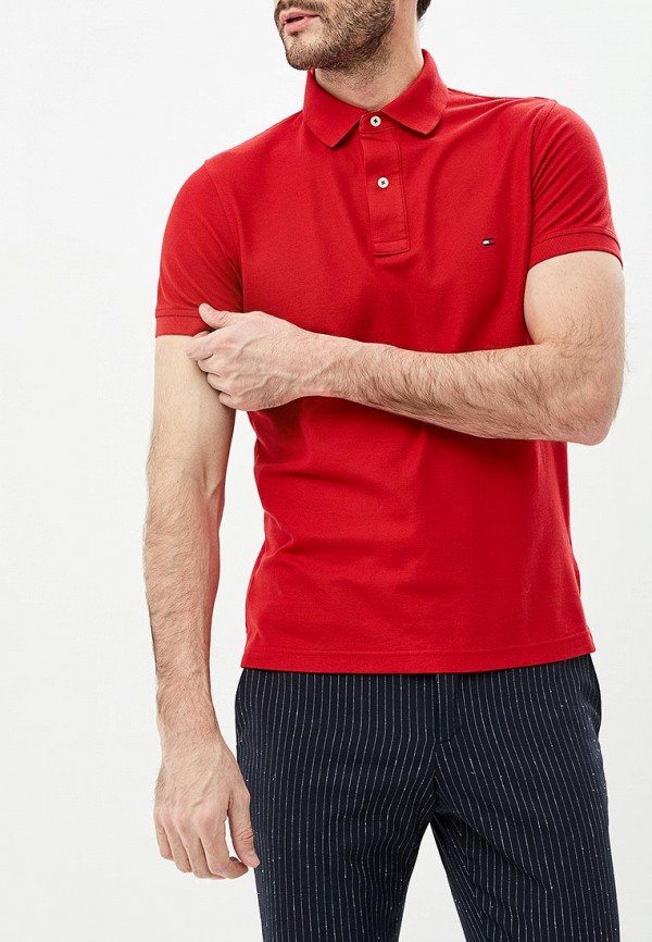 

Поло Tommy Hilfiger, Красный