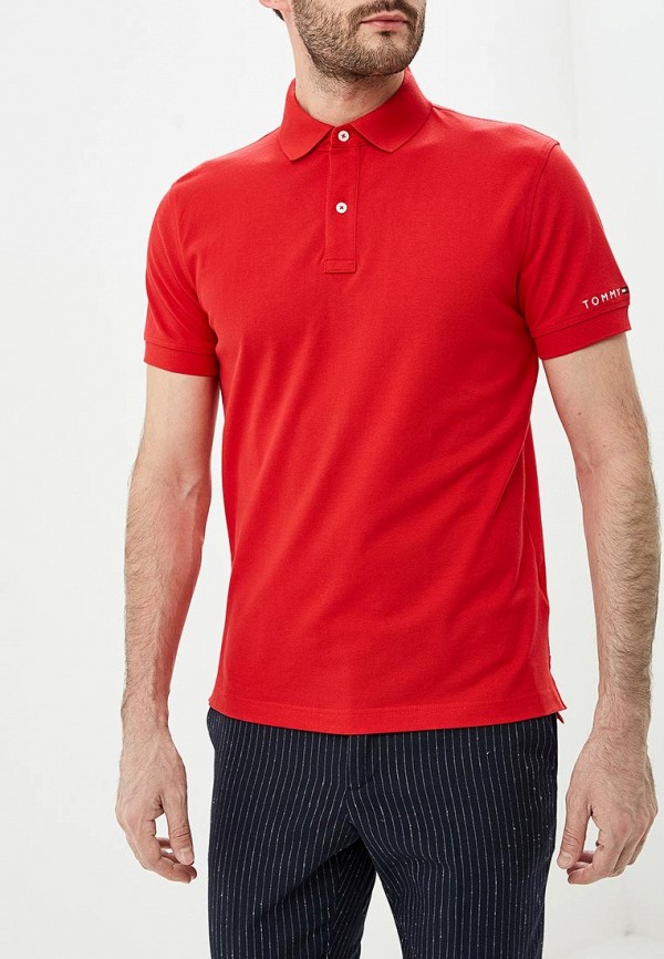 

Поло Tommy Hilfiger, Красный