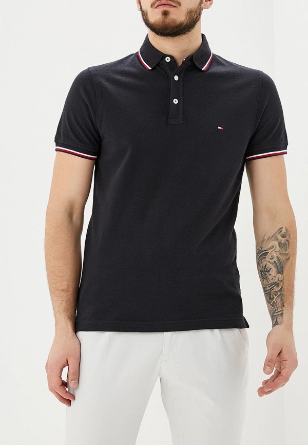 

Поло Tommy Hilfiger, Черный