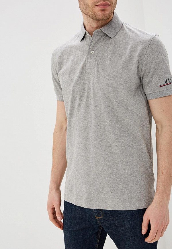

Поло Tommy Hilfiger, Серый