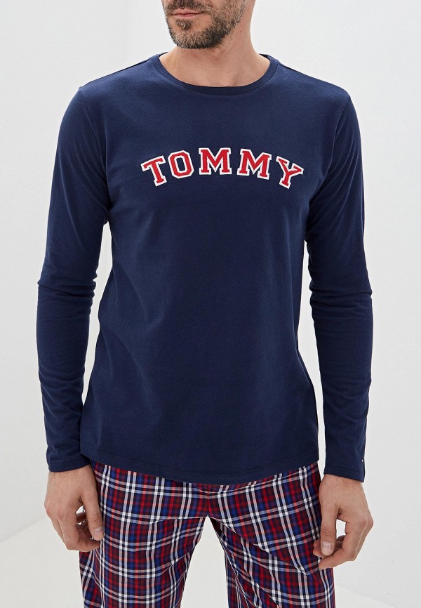 

Лонгслив домашний Tommy Hilfiger, Синий
