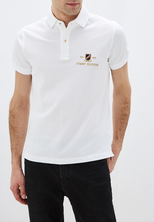 

Поло Tommy Hilfiger, Белый