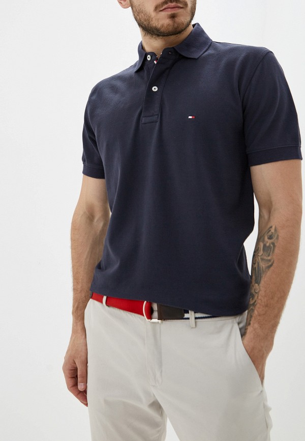 

Поло Tommy Hilfiger, Синий