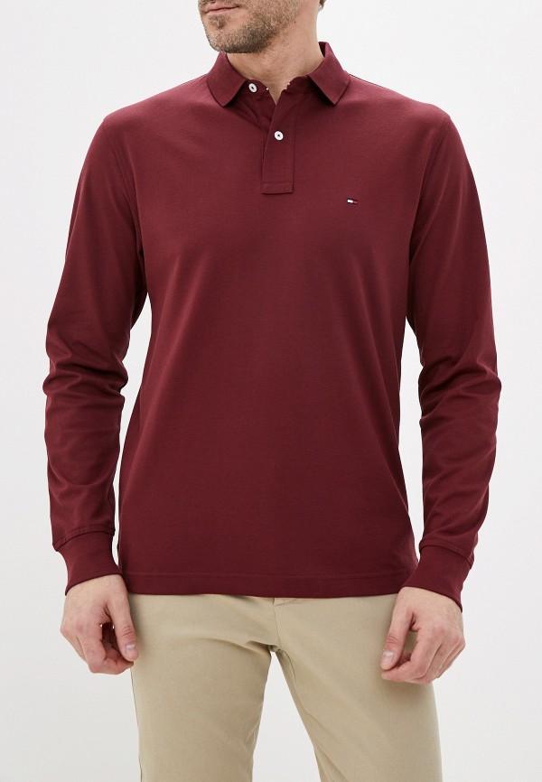 

Поло Tommy Hilfiger, Бордовый