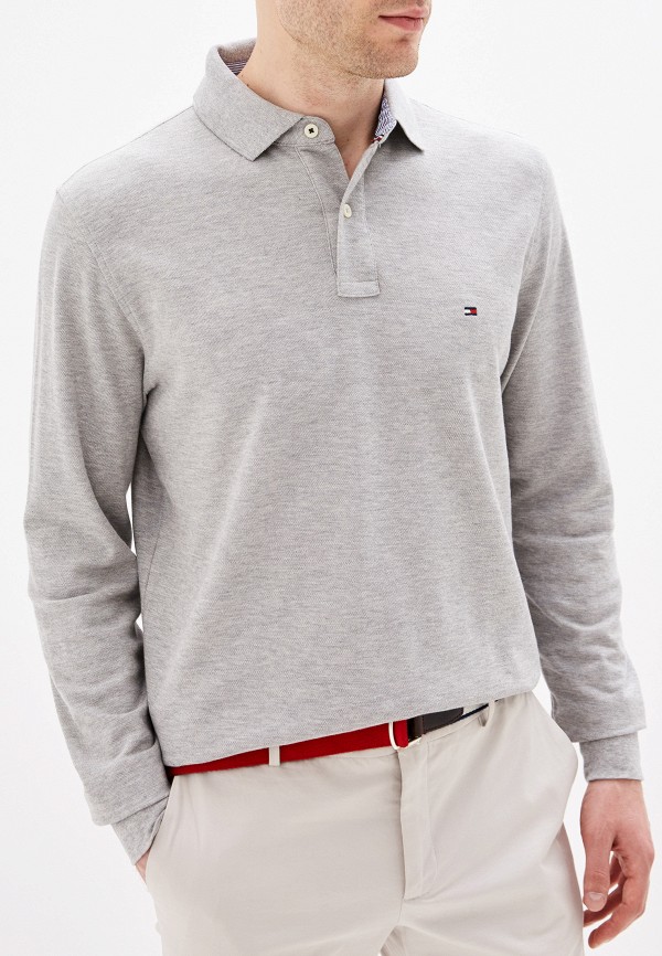 

Поло Tommy Hilfiger, Серый