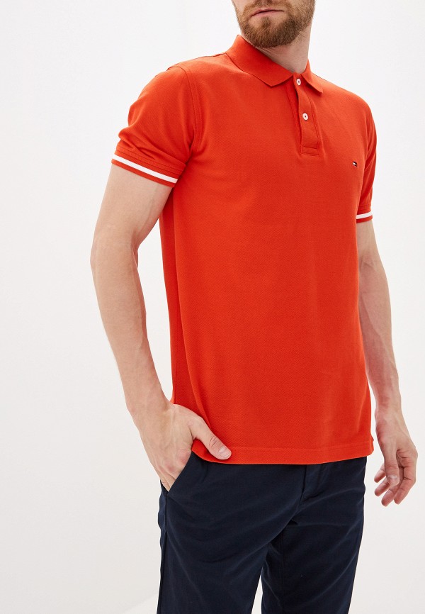 

Поло Tommy Hilfiger, Красный