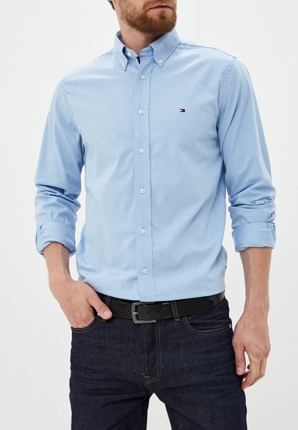 

Рубашка Tommy Hilfiger, Голубой, Stretch Twill