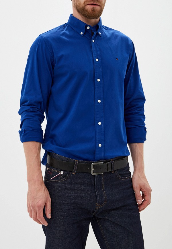 

Рубашка Tommy Hilfiger, Синий, Stretch Twill