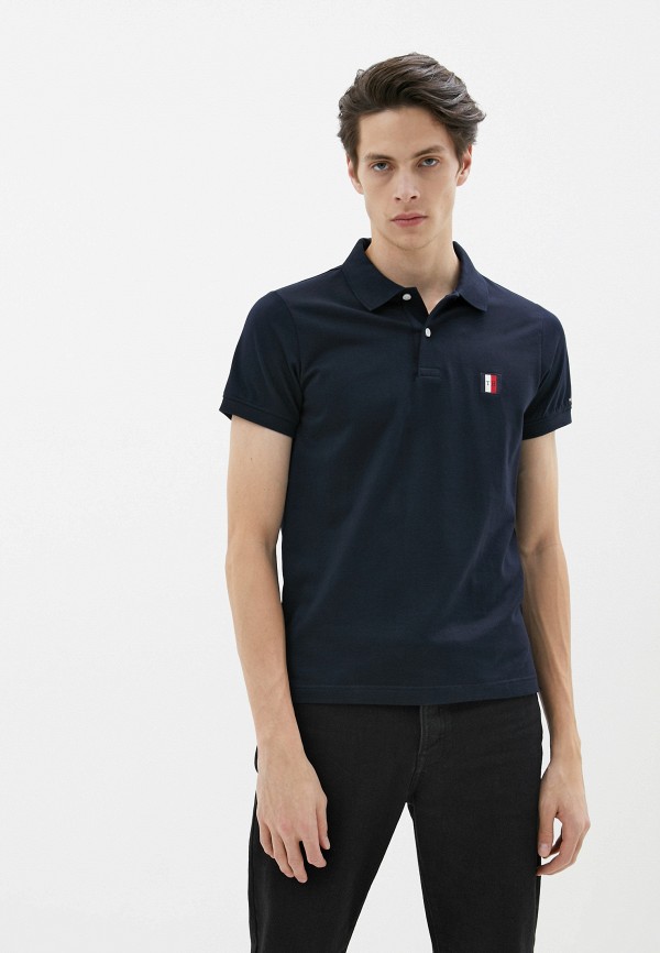 

Поло Tommy Hilfiger, Синий