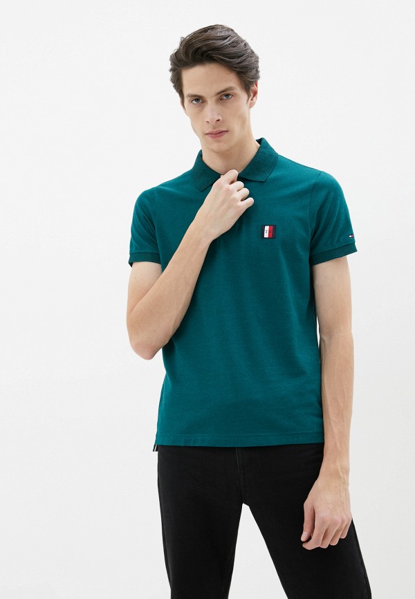 

Поло Tommy Hilfiger, Зеленый