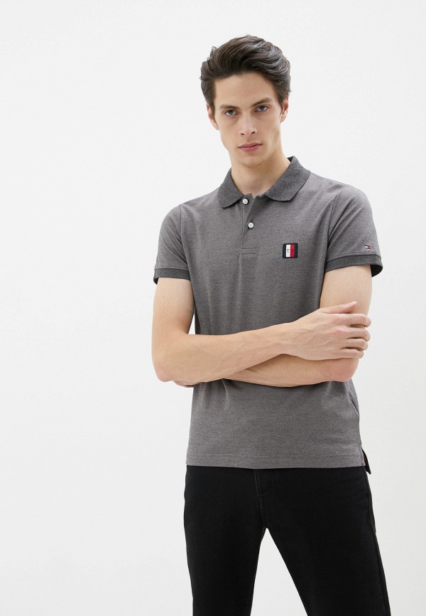 

Поло Tommy Hilfiger, Серый