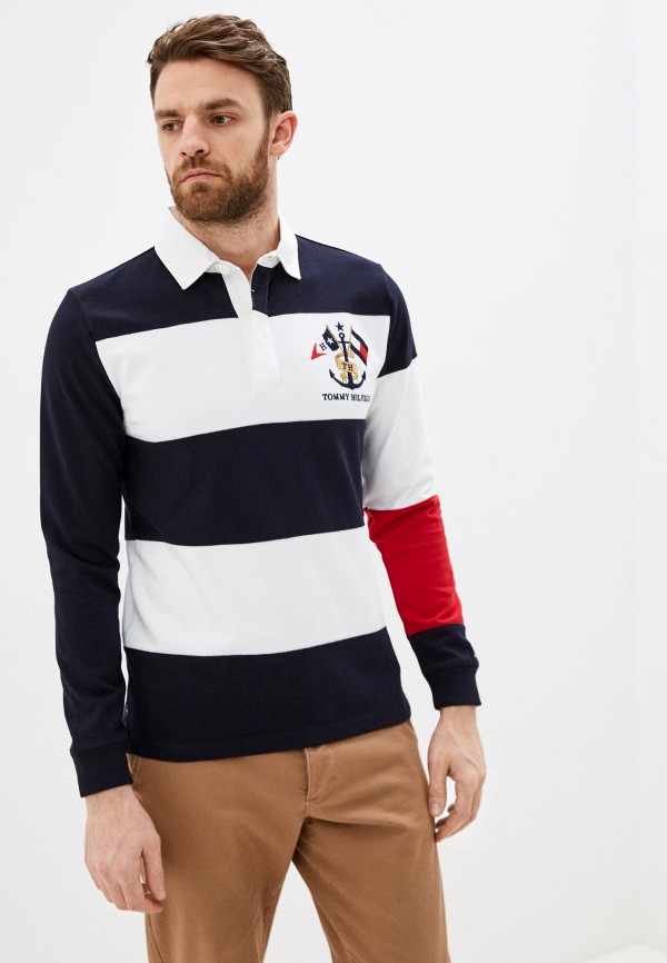

Поло Tommy Hilfiger, Синий