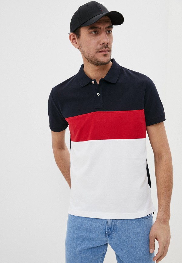 

Поло Tommy Hilfiger, Синий