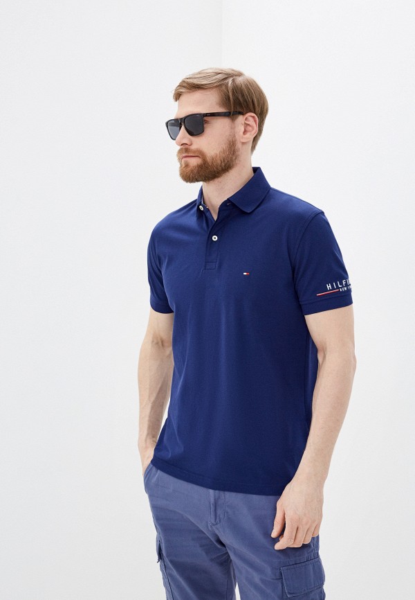 

Поло Tommy Hilfiger, Синий