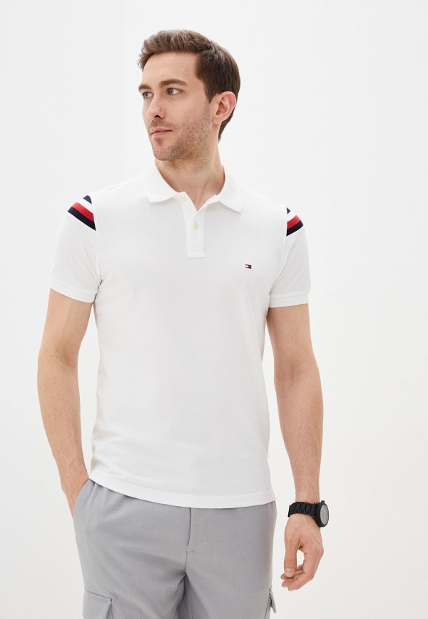 

Поло Tommy Hilfiger, Белый