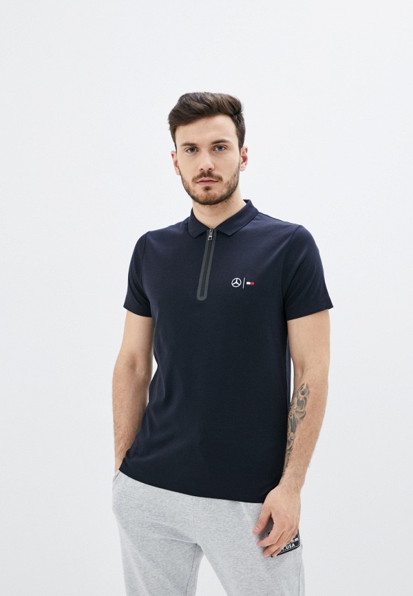 

Поло Tommy Hilfiger, Черный, Mercedes