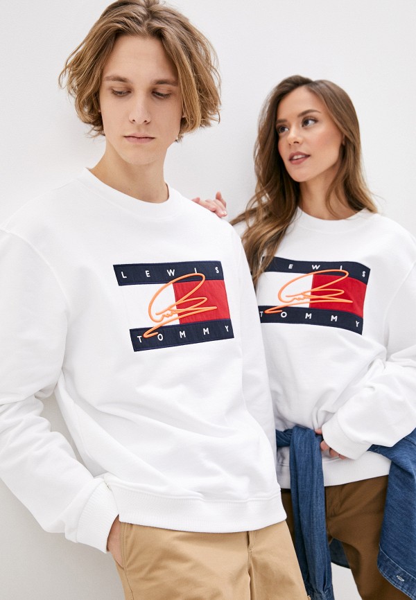 

Свитшот Tommy Hilfiger, Белый, Lewis Hamilton