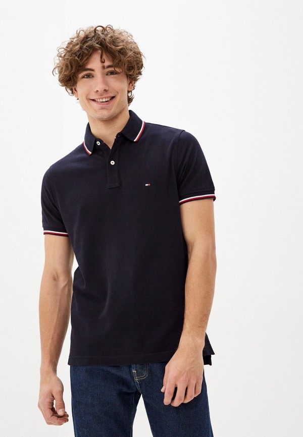 

Поло Tommy Hilfiger, Синий