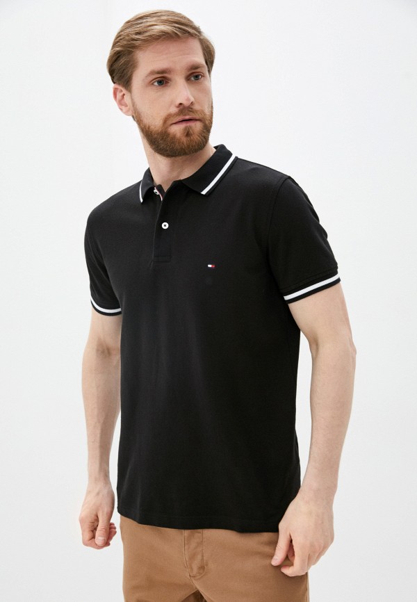 

Поло Tommy Hilfiger, Черный
