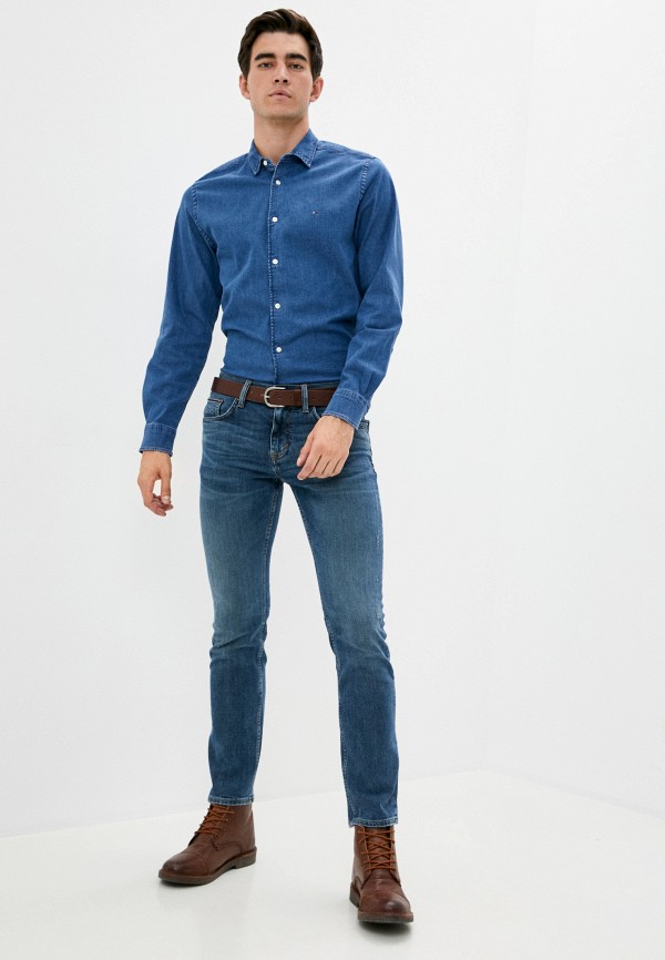 Рубашка джинсовая Tommy Hilfiger MW0MW14525 Фото 2