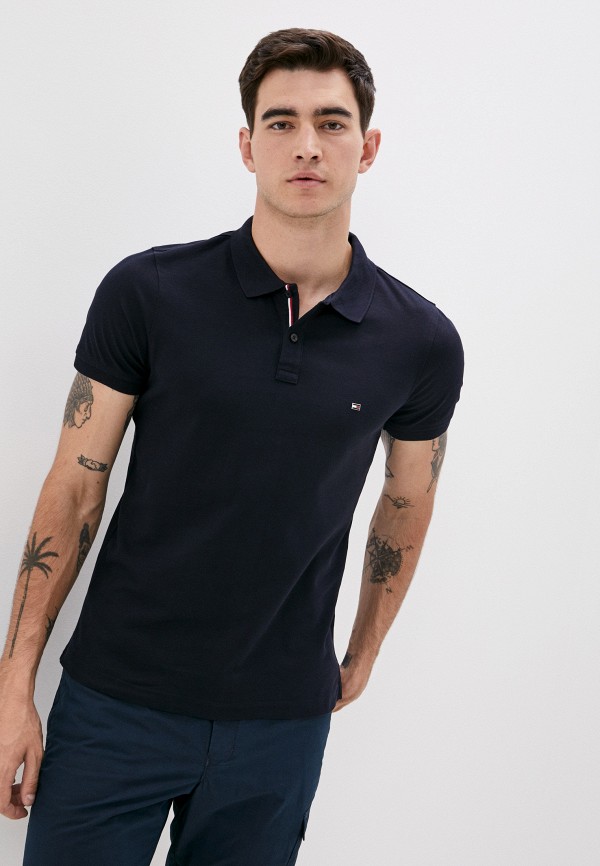 

Поло Tommy Hilfiger, Синий