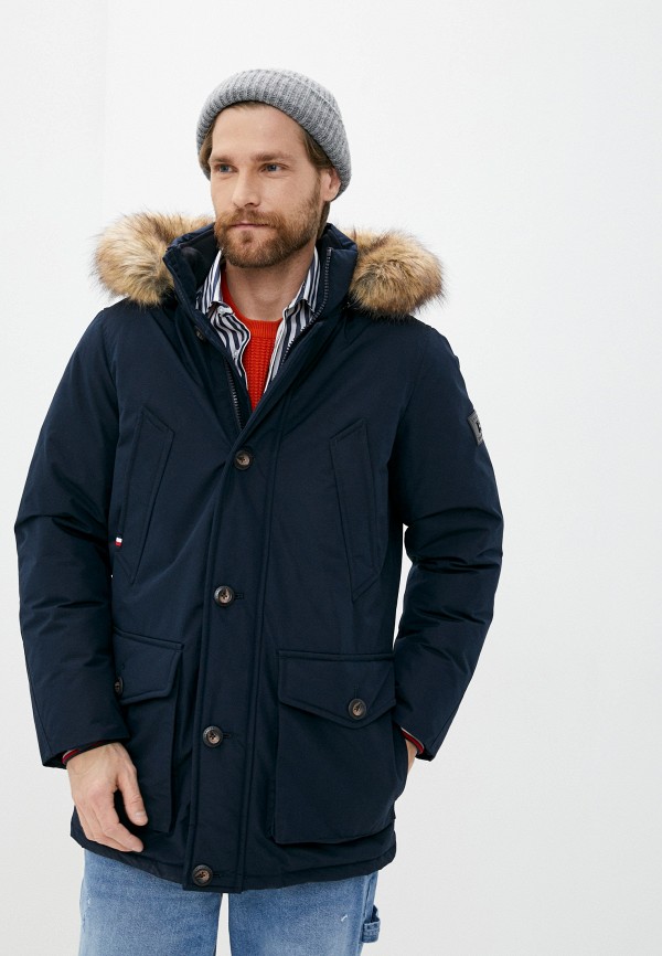 

Пуховик Tommy Hilfiger, Синий