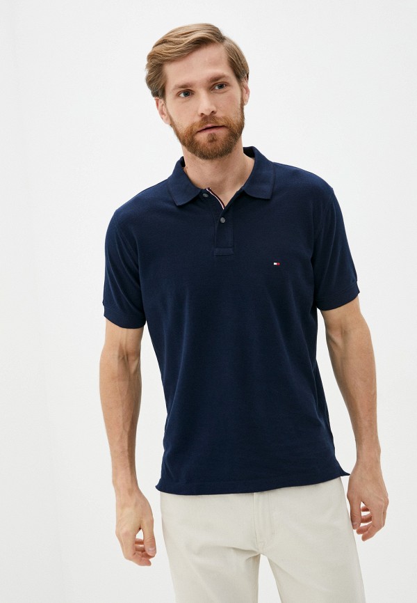 

Поло Tommy Hilfiger, Синий