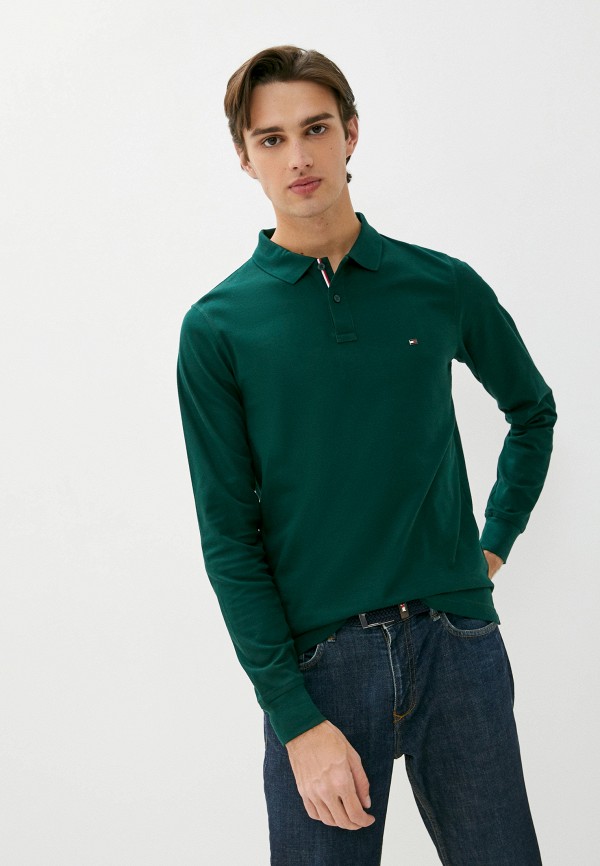 

Поло Tommy Hilfiger, Зеленый