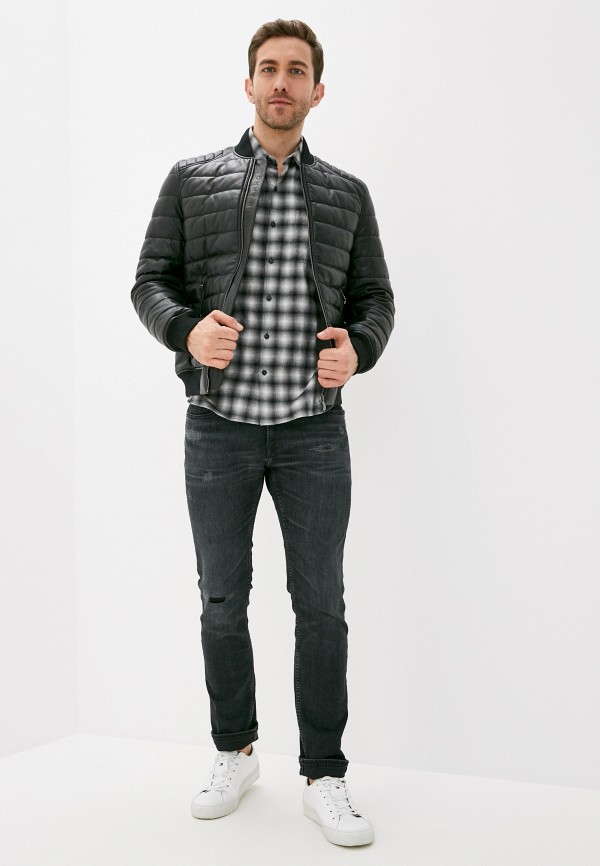 фото Куртка кожаная tommy hilfiger
