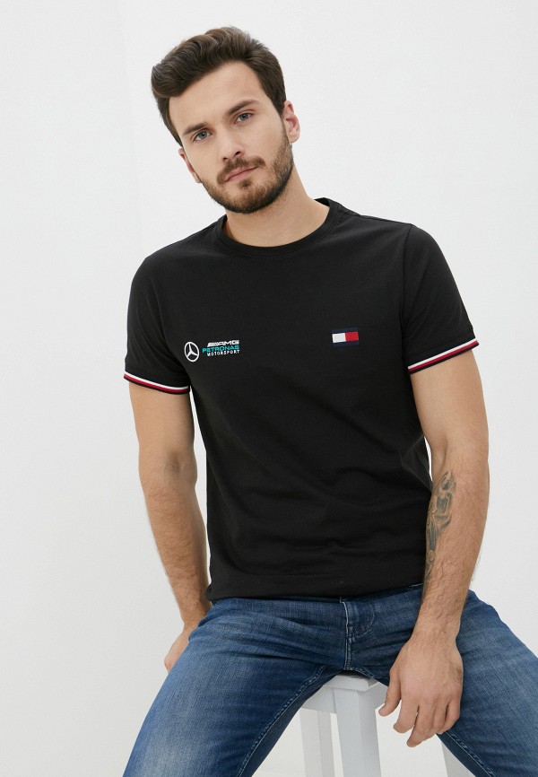 

Футболка Tommy Hilfiger, Черный, Mercedes