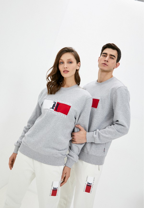 

Свитшот Tommy Hilfiger, Серый, Lewis Hamilton