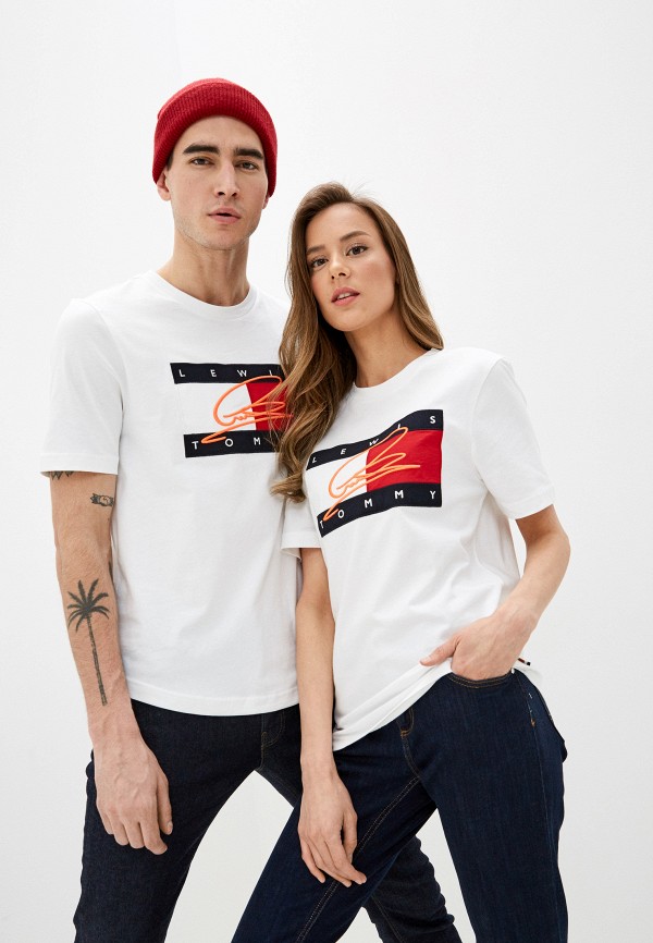 

Футболка Tommy Hilfiger, Белый, Lewis Hamilton