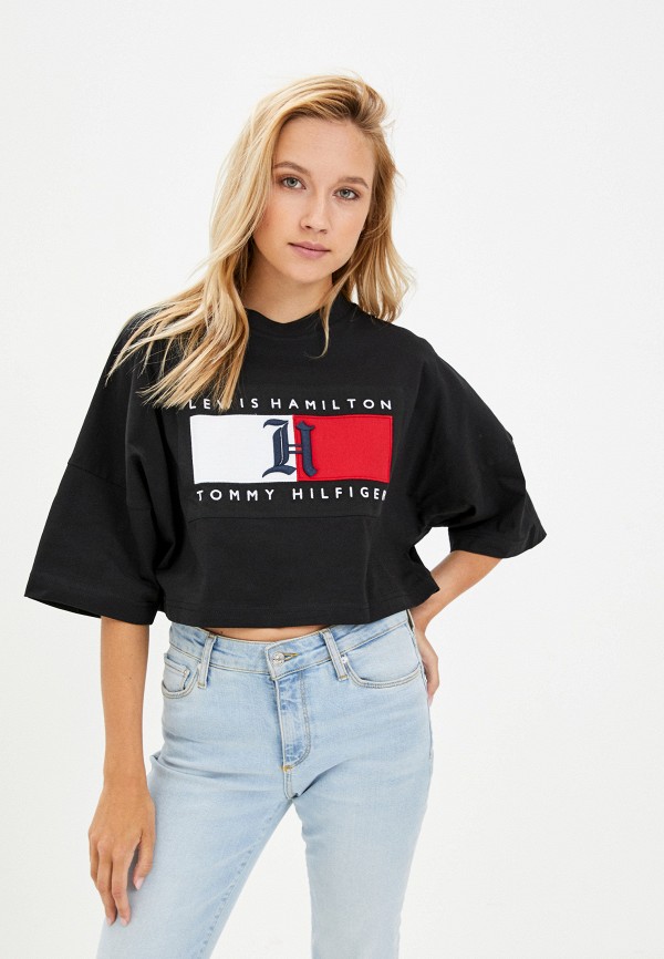 

Футболка Tommy Hilfiger, Черный, Lewis Hamilton