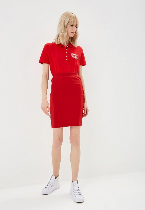 

Поло Tommy Hilfiger, Красный