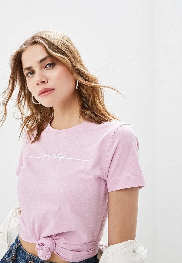 

Футболка Tommy Hilfiger, Розовый