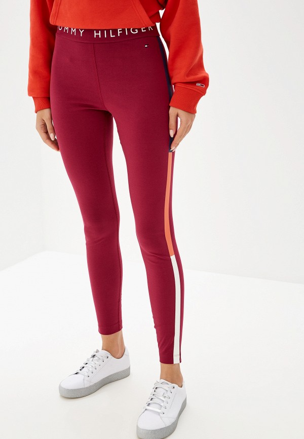 

Леггинсы Tommy Hilfiger, Бордовый