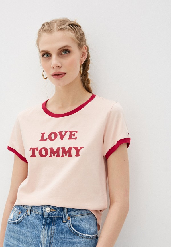 

Футболка Tommy Hilfiger, Розовый