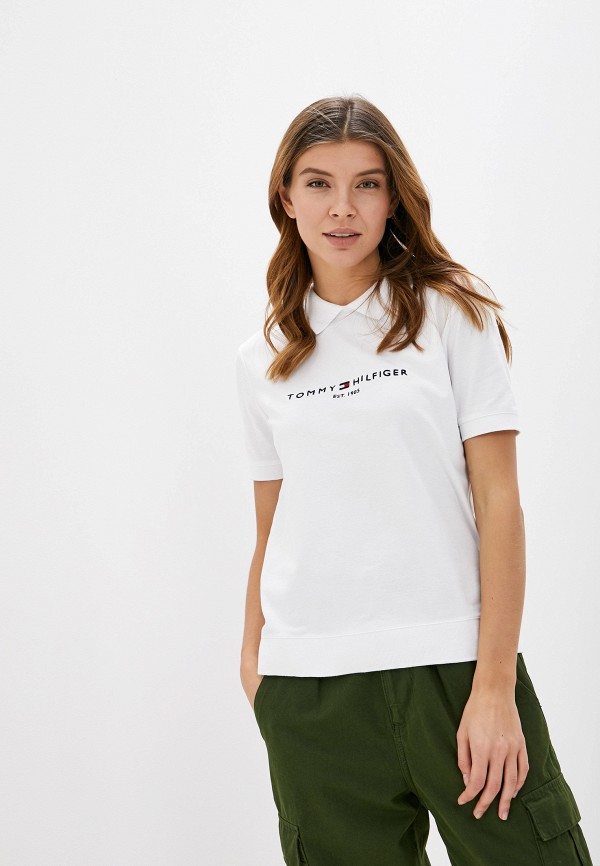 

Поло Tommy Hilfiger, Белый