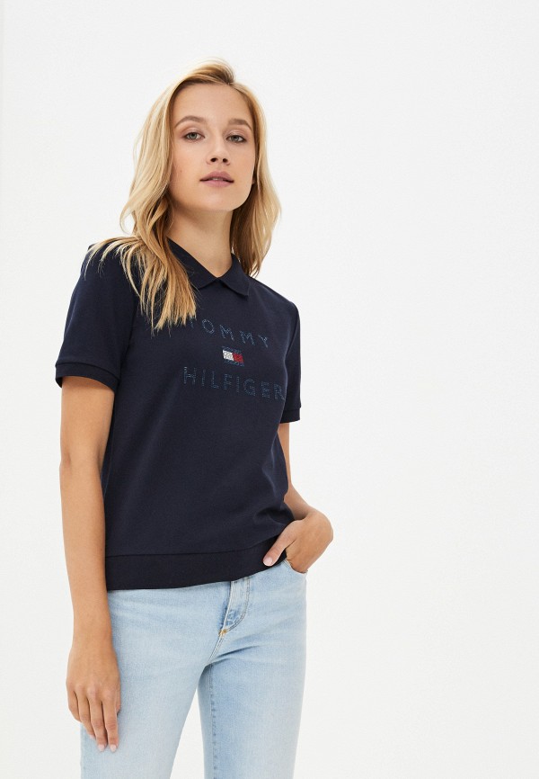

Поло Tommy Hilfiger, Синий