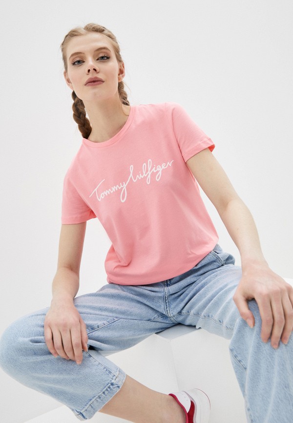 

Футболка Tommy Hilfiger, Розовый
