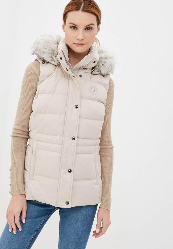 

Жилет утепленный Tommy Hilfiger, Бежевый