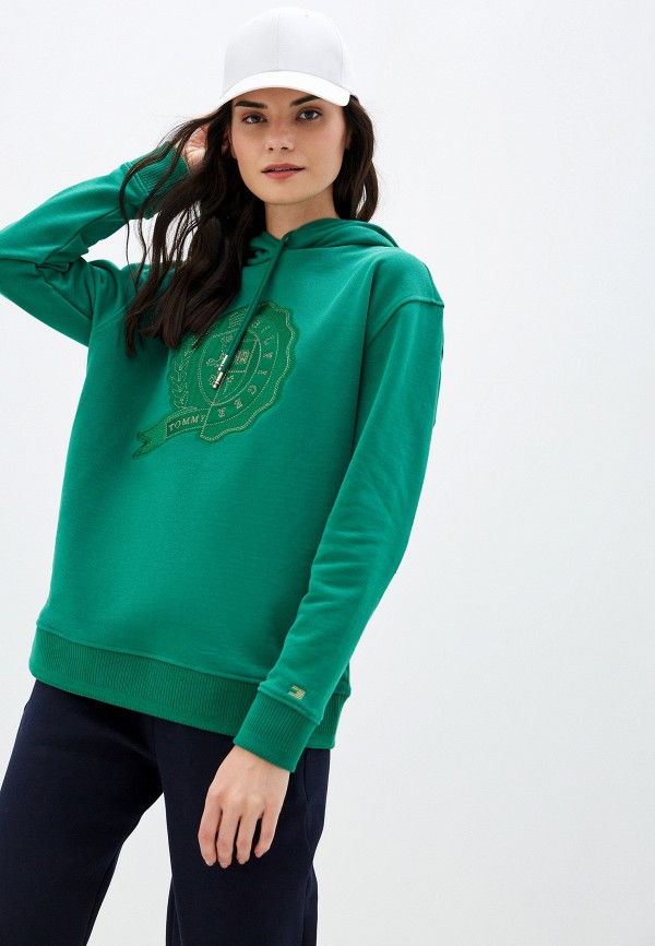 

Худи Tommy Hilfiger, Зеленый, ICON
