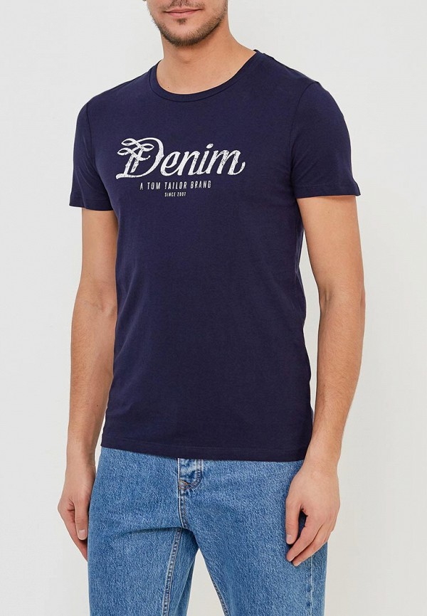 

Футболка Tom Tailor Denim, Синий