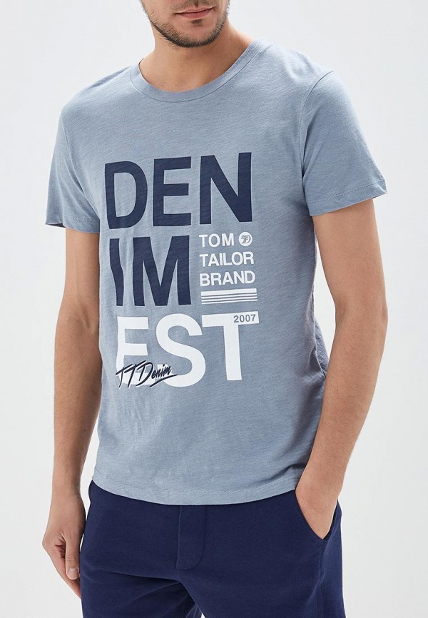 

Футболка Tom Tailor Denim, Серый