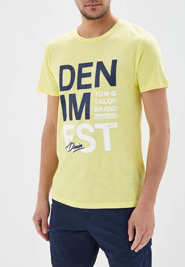 

Футболка Tom Tailor Denim, Желтый