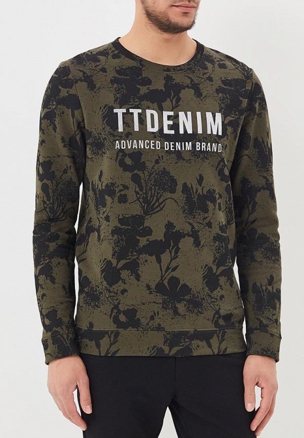 

Свитшот Tom Tailor Denim, Хаки
