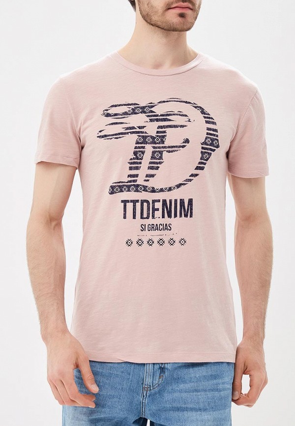 

Футболка Tom Tailor Denim, Розовый